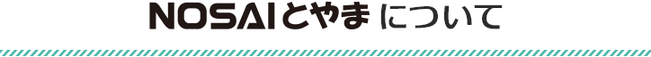 NOSAIとやまについて